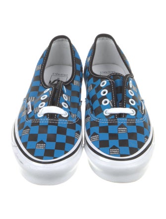 Vans Leather Printed Sneakers