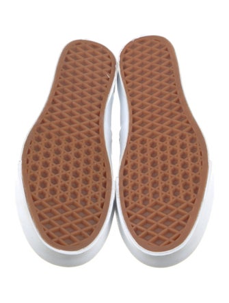 Vans Leather Printed Sneakers