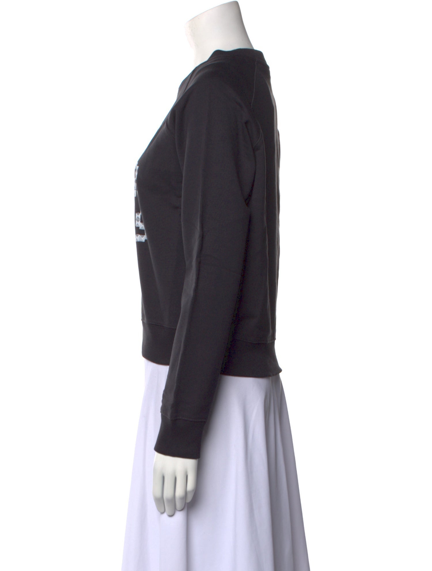 Vaquera Graphic Print Crew Neck Sweatshirt