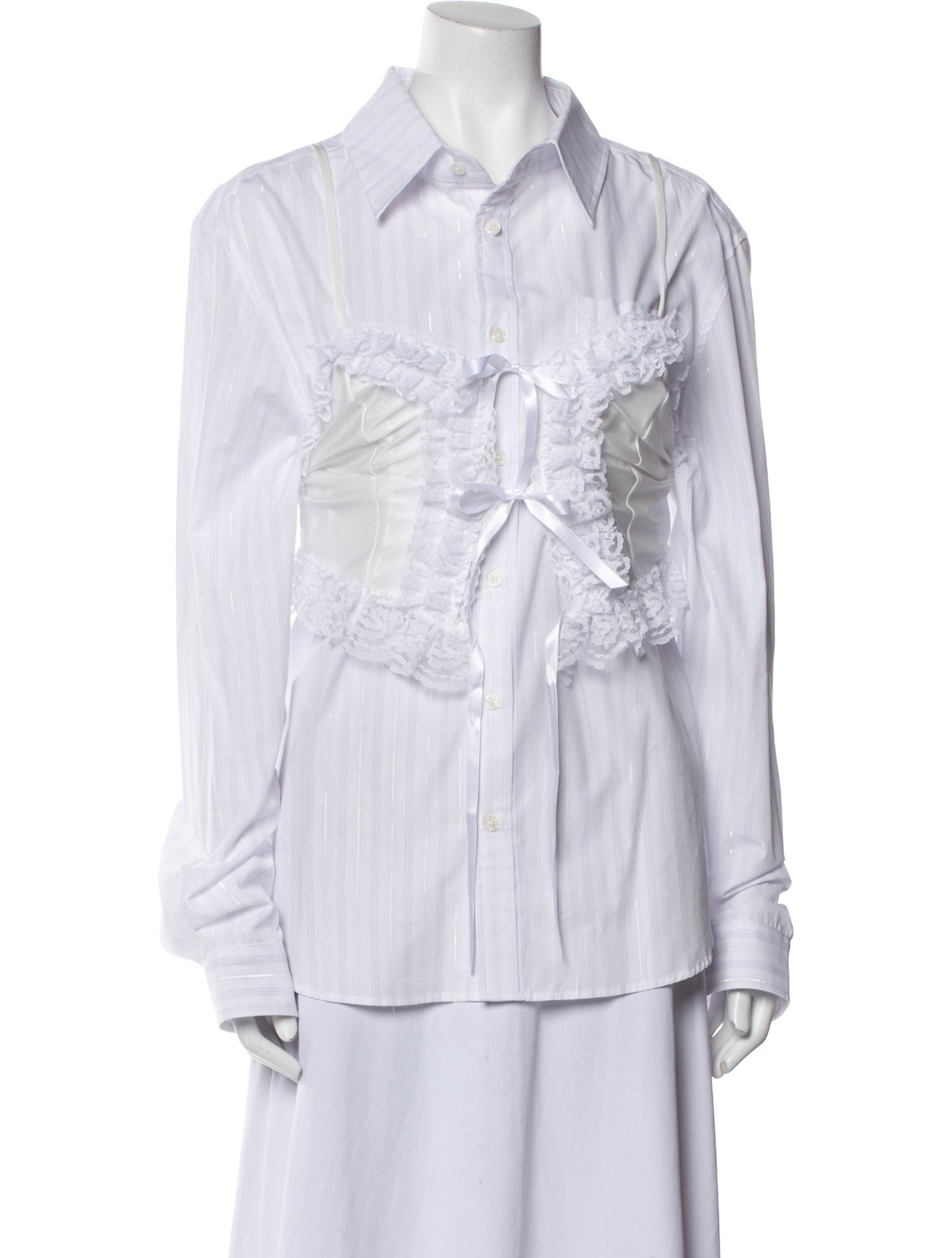 Vaquera Long Sleeve Button-Up Top