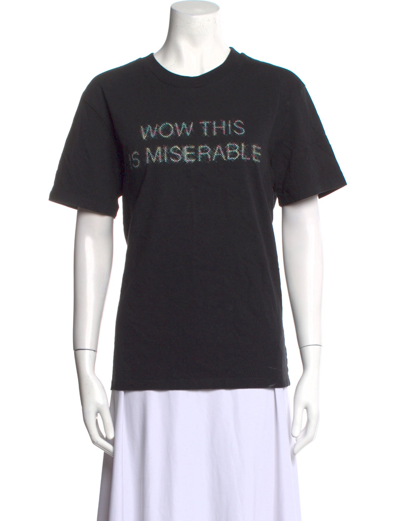 Vaquera Graphic Print Crew Neck T-Shirt