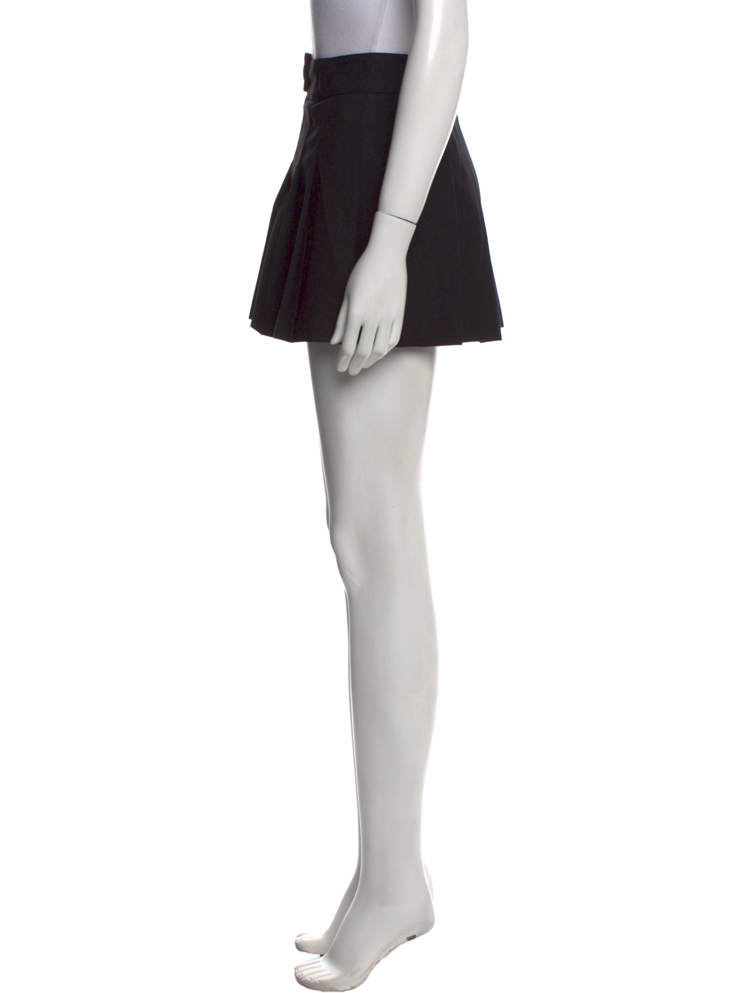 Vaquera Wool Mini Skirt