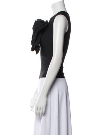 Vaquera One-Shoulder Sleeveless Crop Top