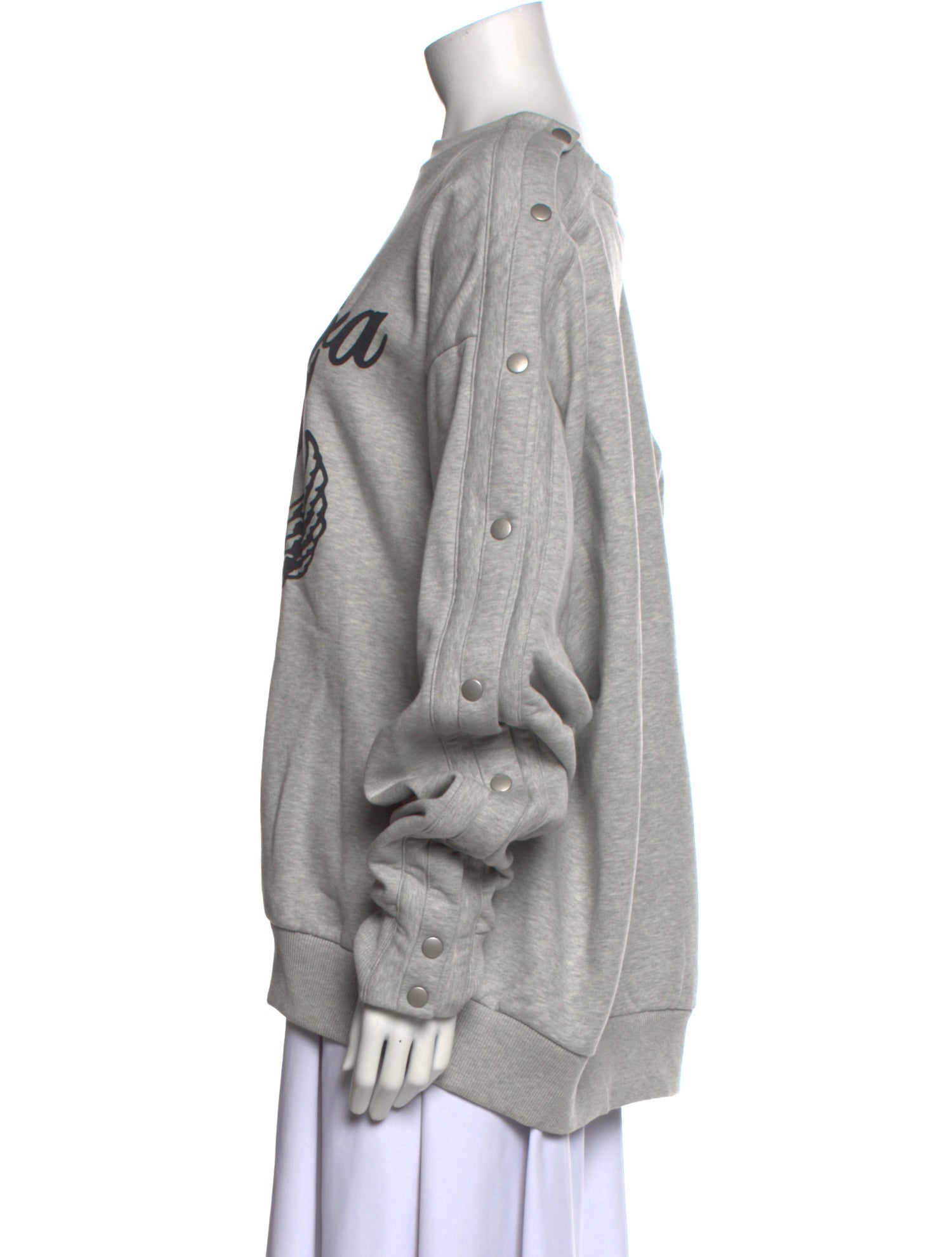 Vaquera Graphic Print Crew Neck Sweatshirt