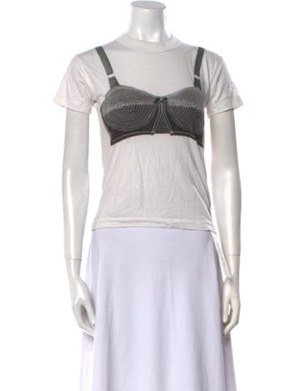 Vaquera Graphic Print Crew Neck T-Shirt