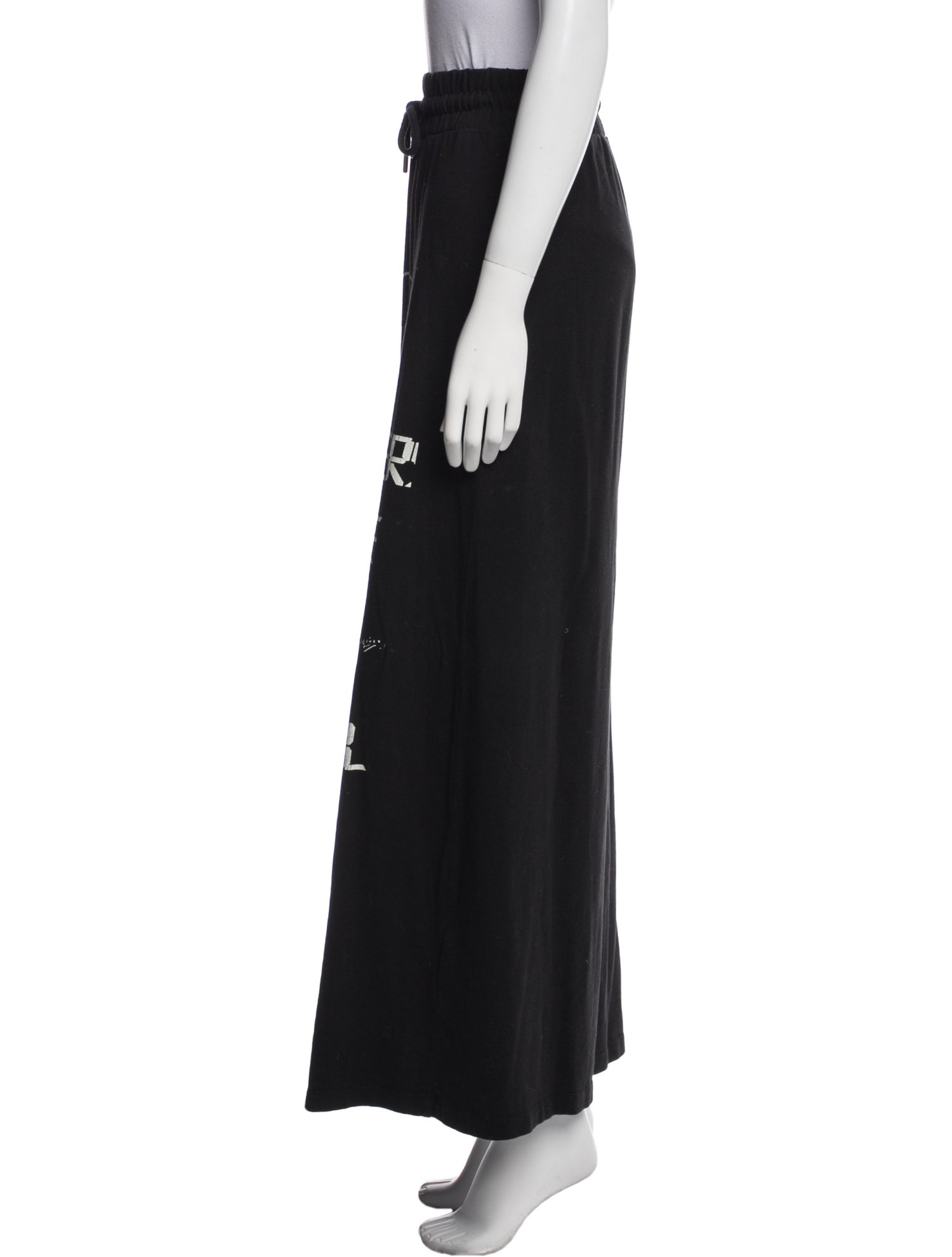 Vaquera Graphic Print Midi Length Skirt