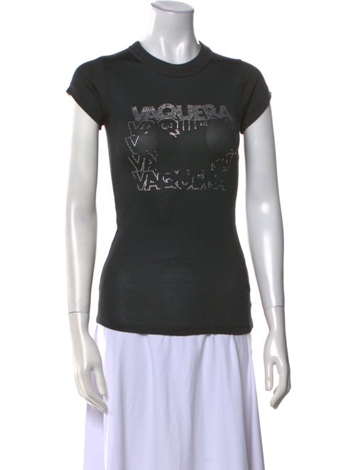 Vaquera Graphic Print Crew Neck T-Shirt