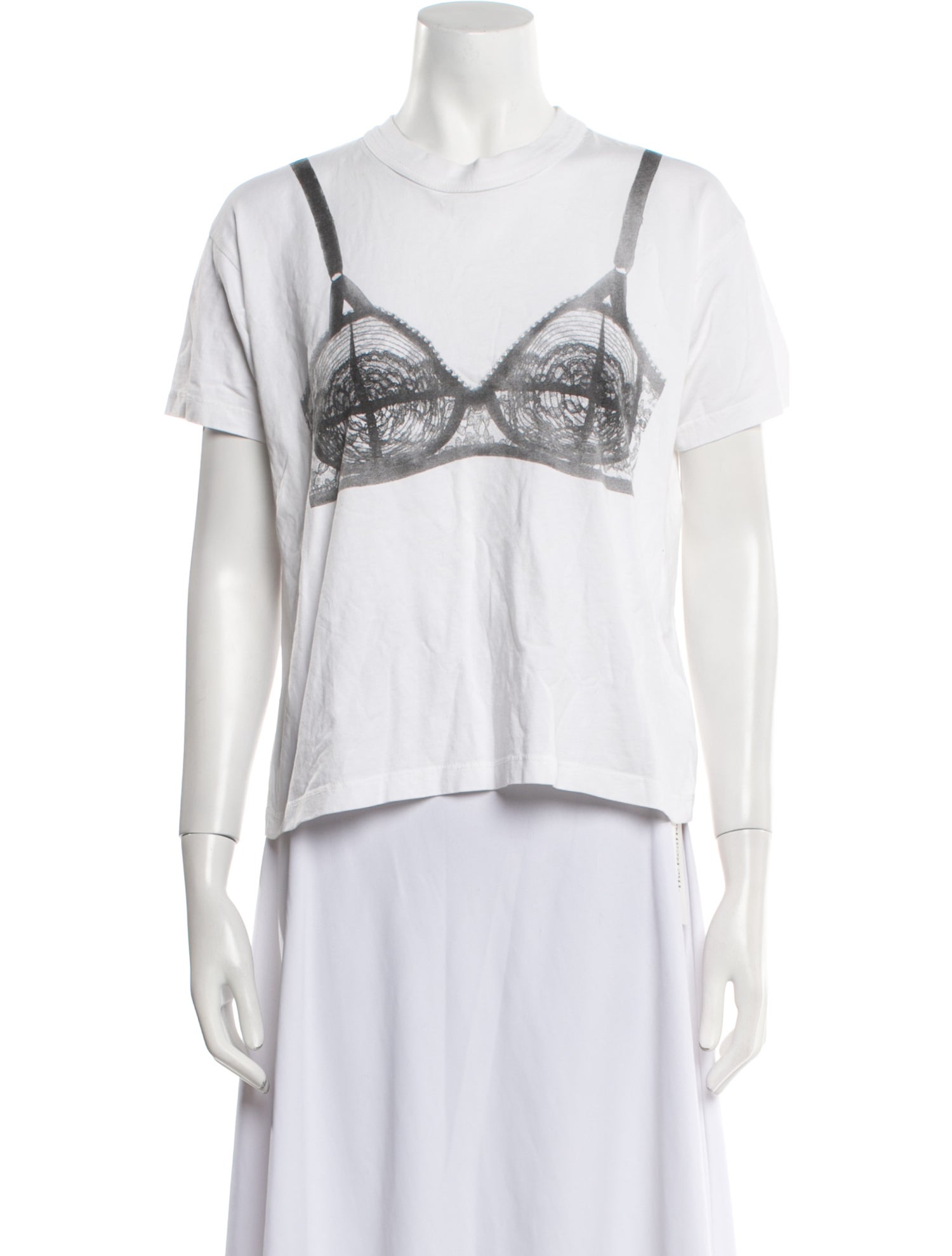 Vaquera Graphic Print V-Neck T-Shirt