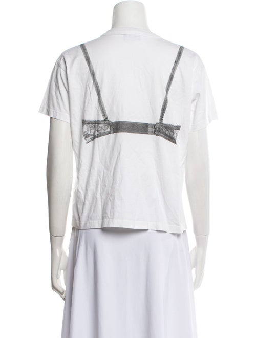 Vaquera Graphic Print V-Neck T-Shirt