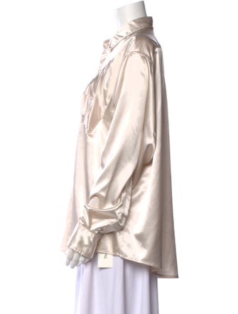 Vaquera Long Sleeve Button-Up Top