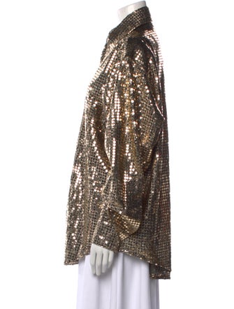 Vaquera Long Sleeve Button-Up Top