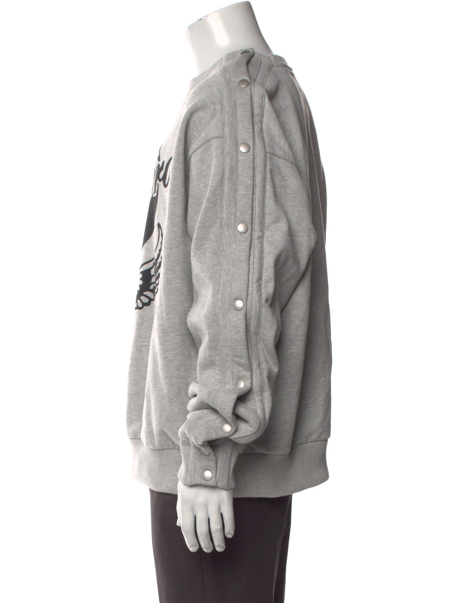 Vaquera Graphic Print Crew Neck Pullover