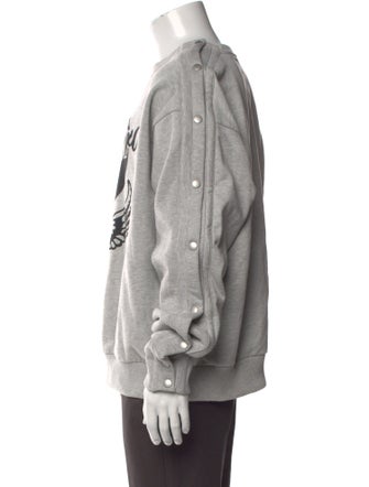 Vaquera Graphic Print Crew Neck Pullover