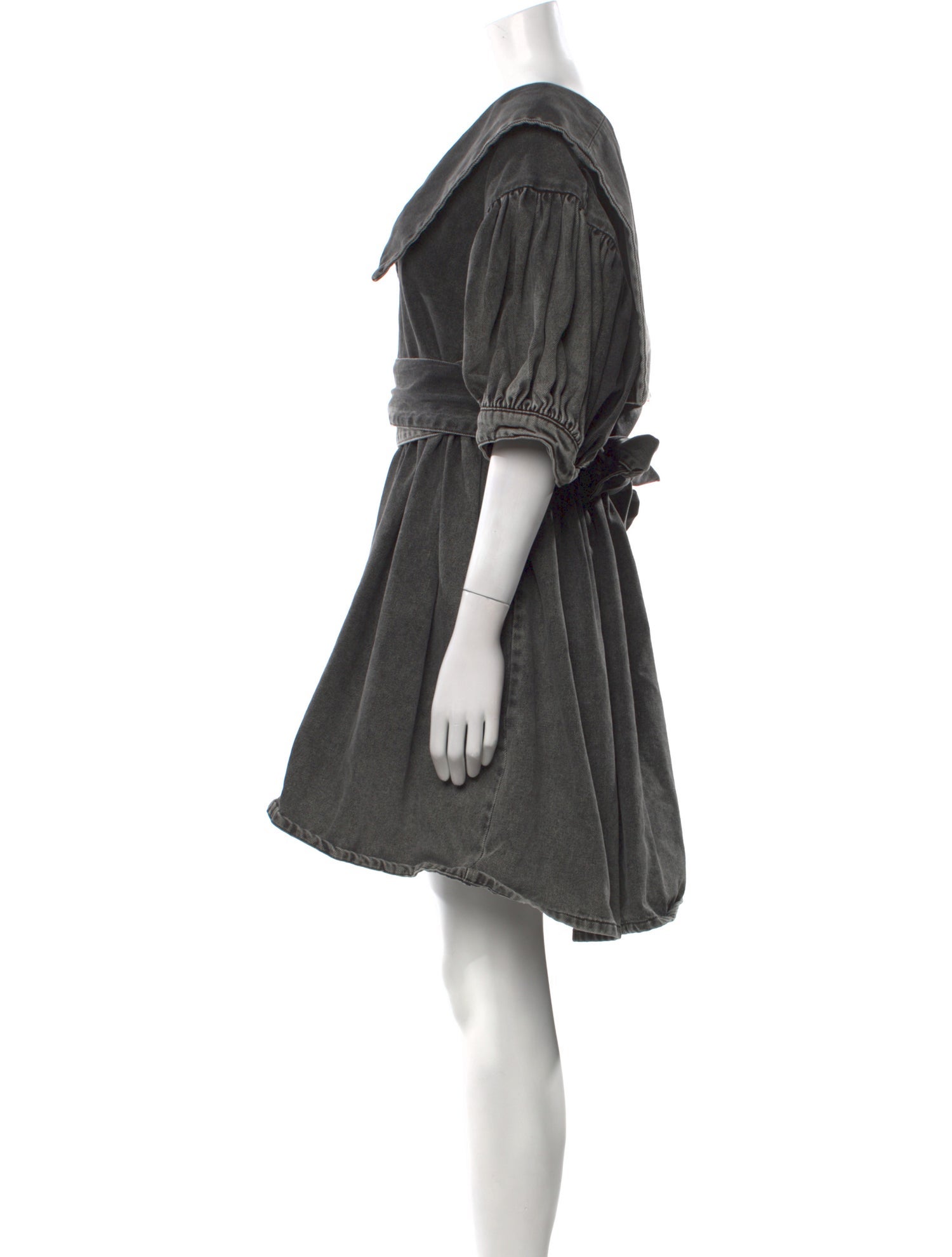 Vaquera V-Neck Mini Dress