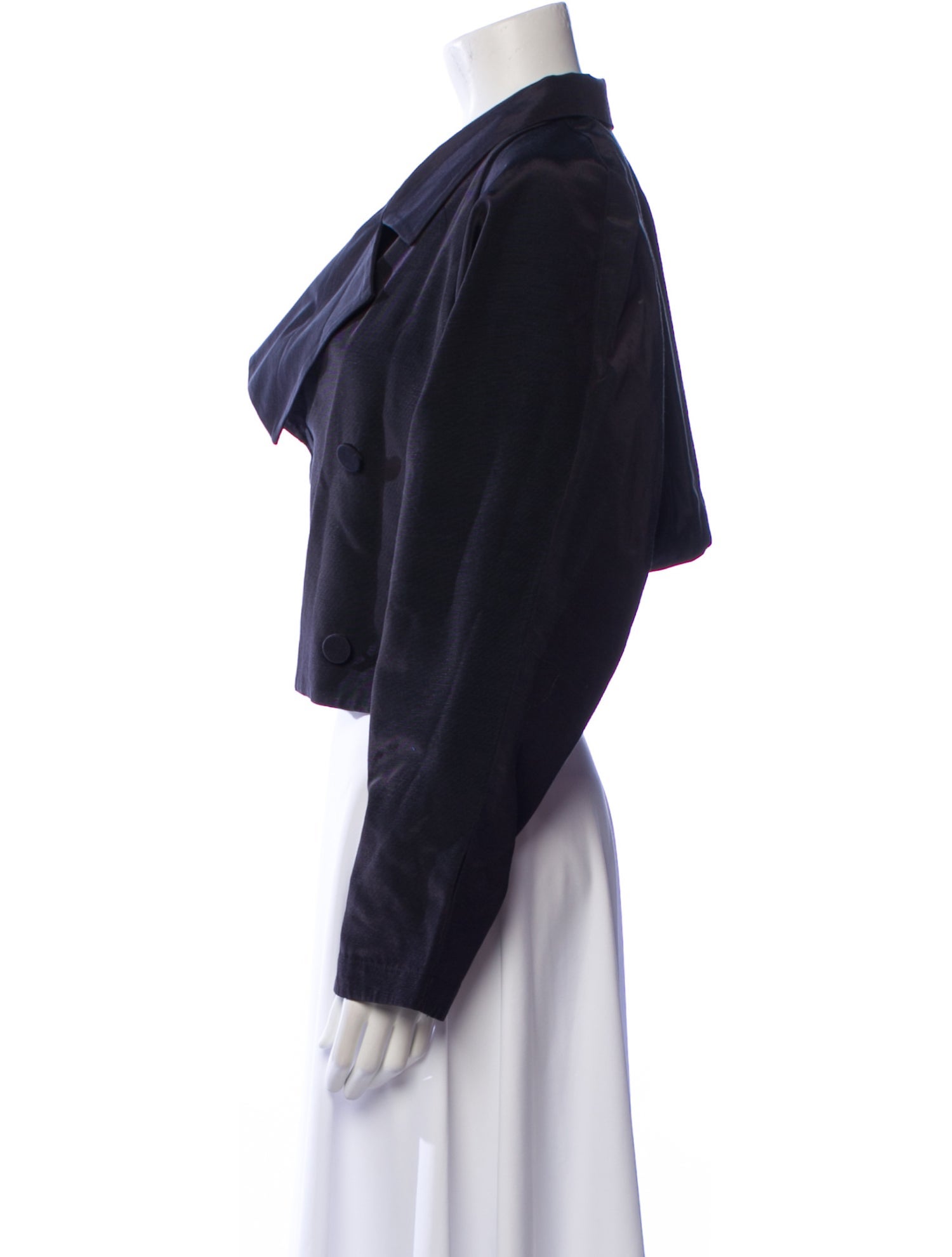 Vaquera Cowl Neck Long Sleeve Crop Top