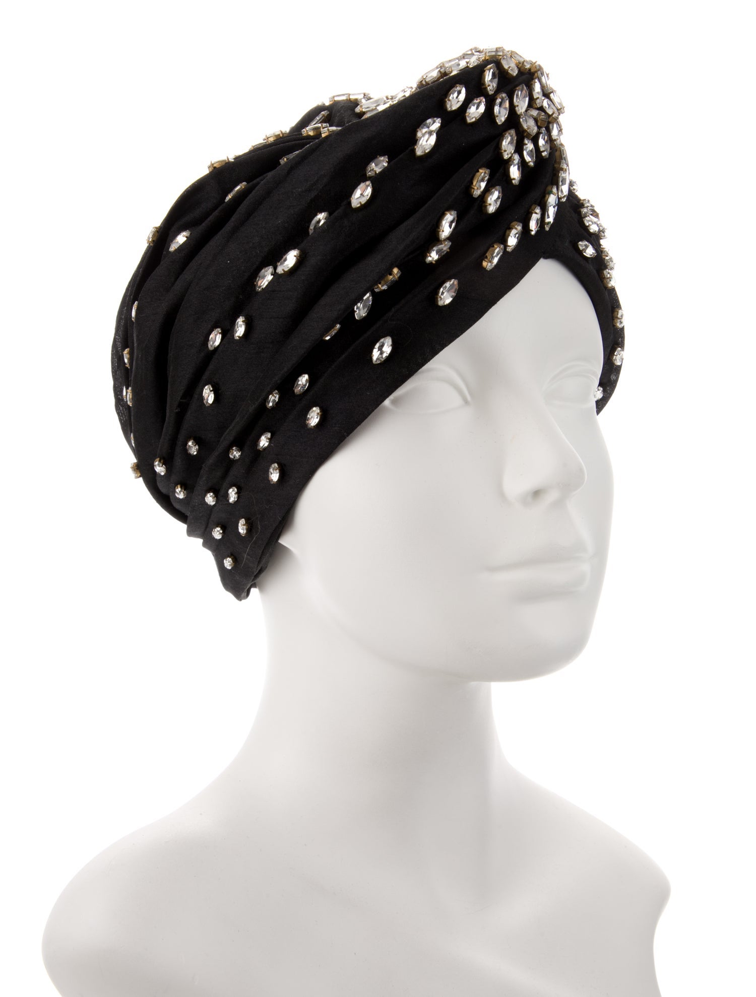 Maryjane Claverol Black Metallic Beanie