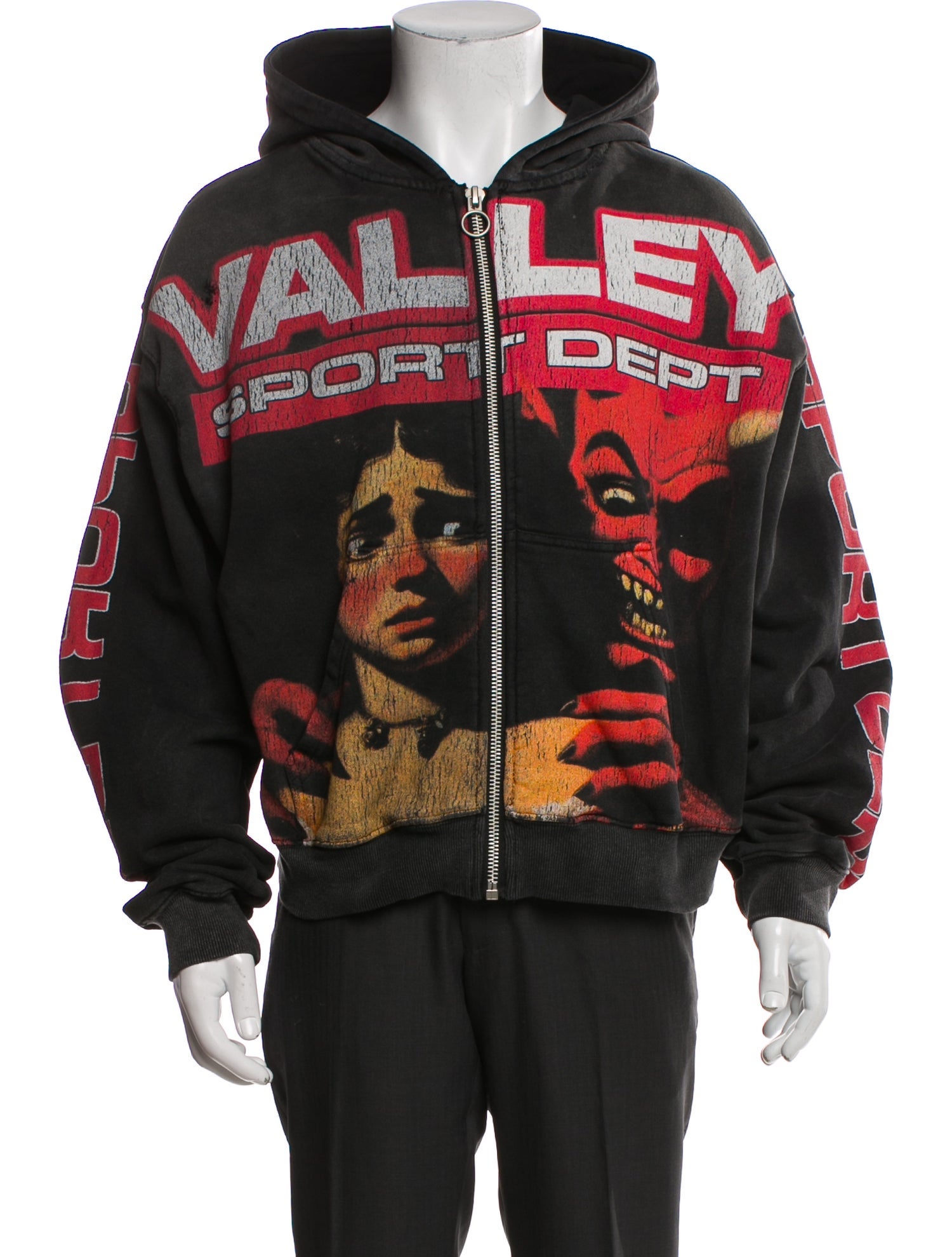 Vale Forever Printed Crew Neck Hoodie