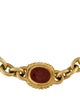 Vahe Naltchayan 18K Carved Carnelian, Onyx, & Chalcedony Station Bracelet