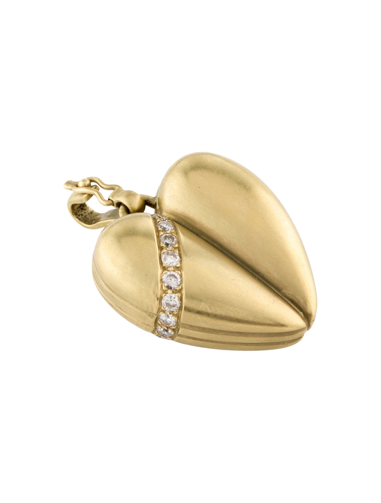 Vahe Naltchayan 18K Diamond Heart Pendant