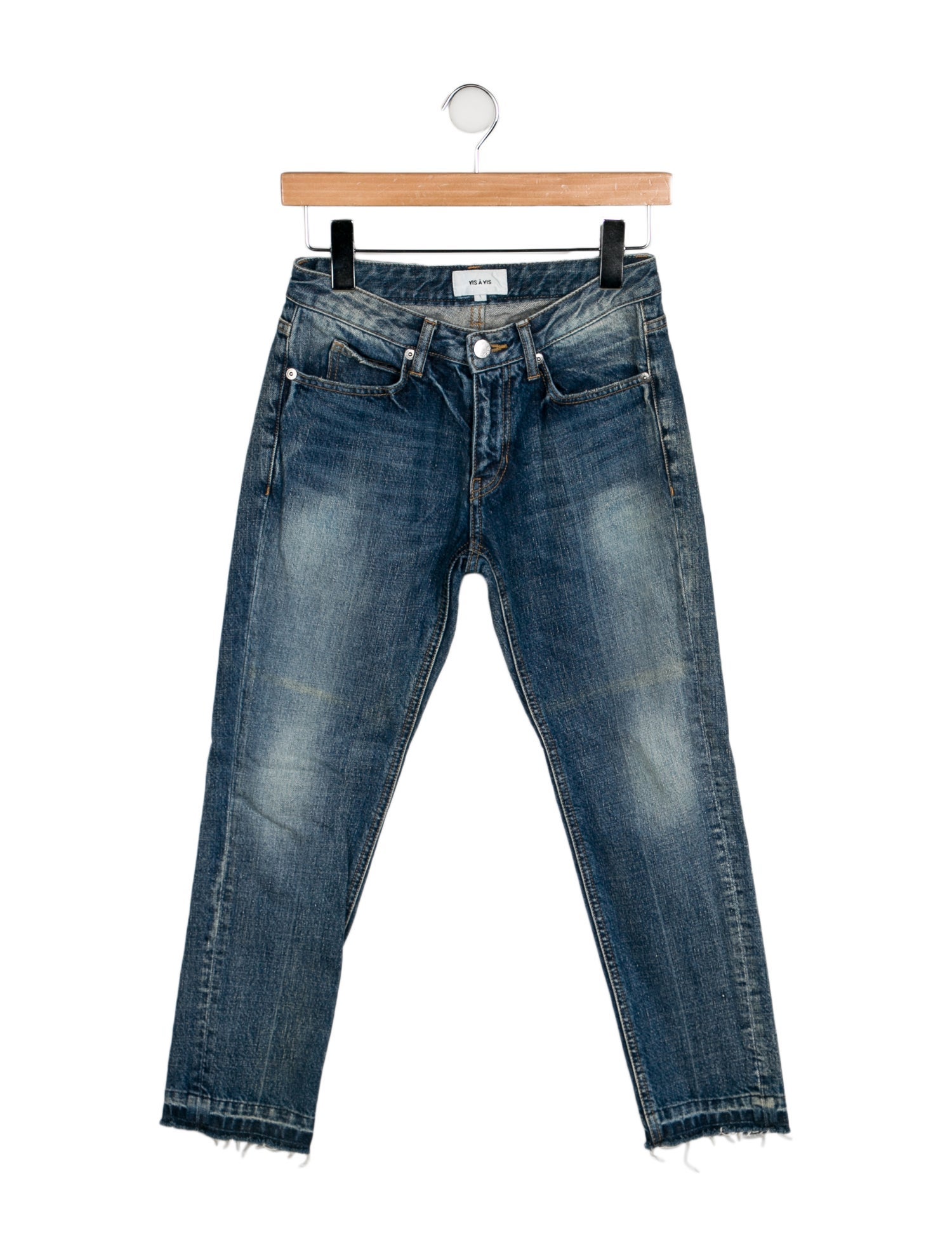 Vis A Vis Mid-Rise Skinny Leg Jeans