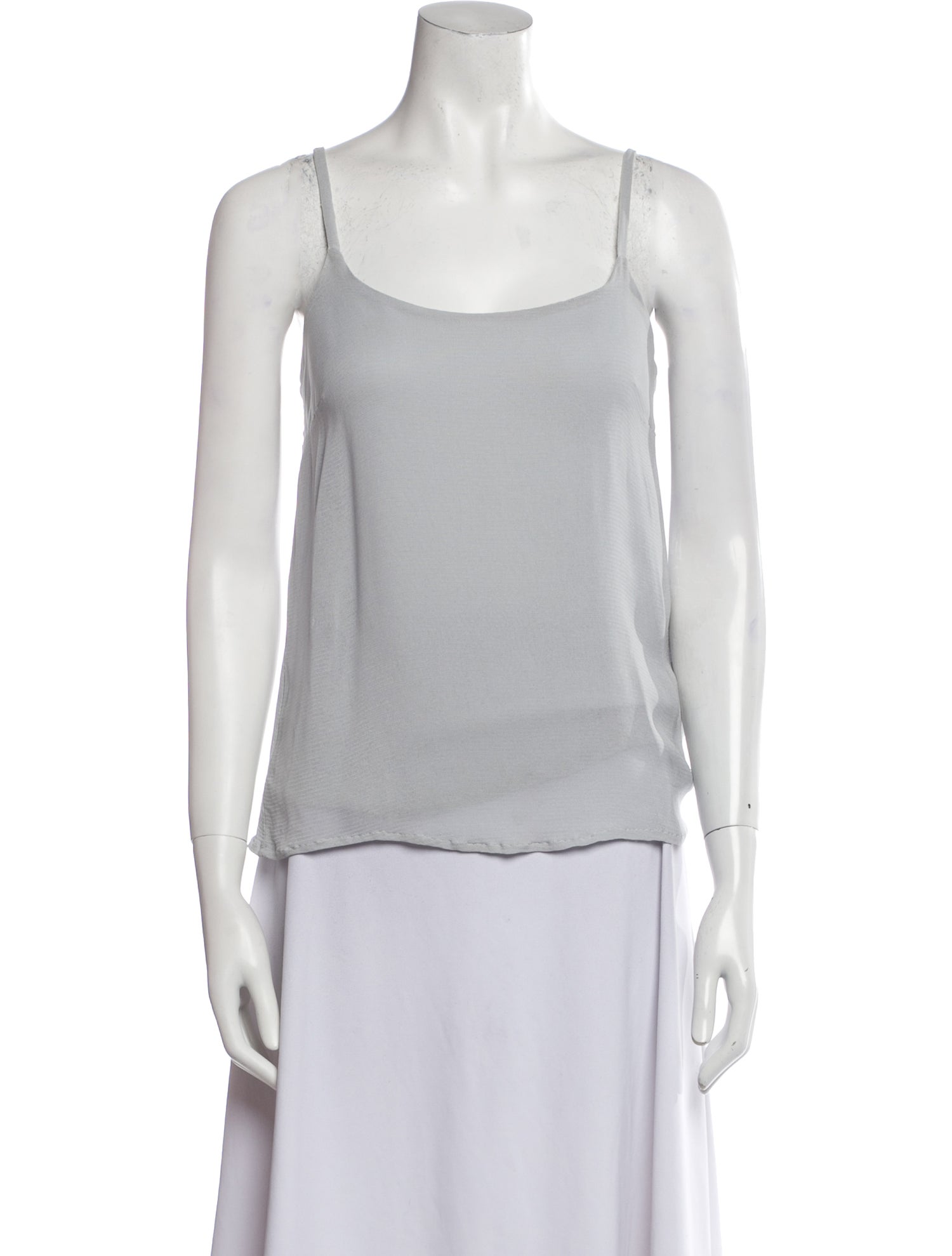Vis A Vis Square Neckline Sleeveless Top