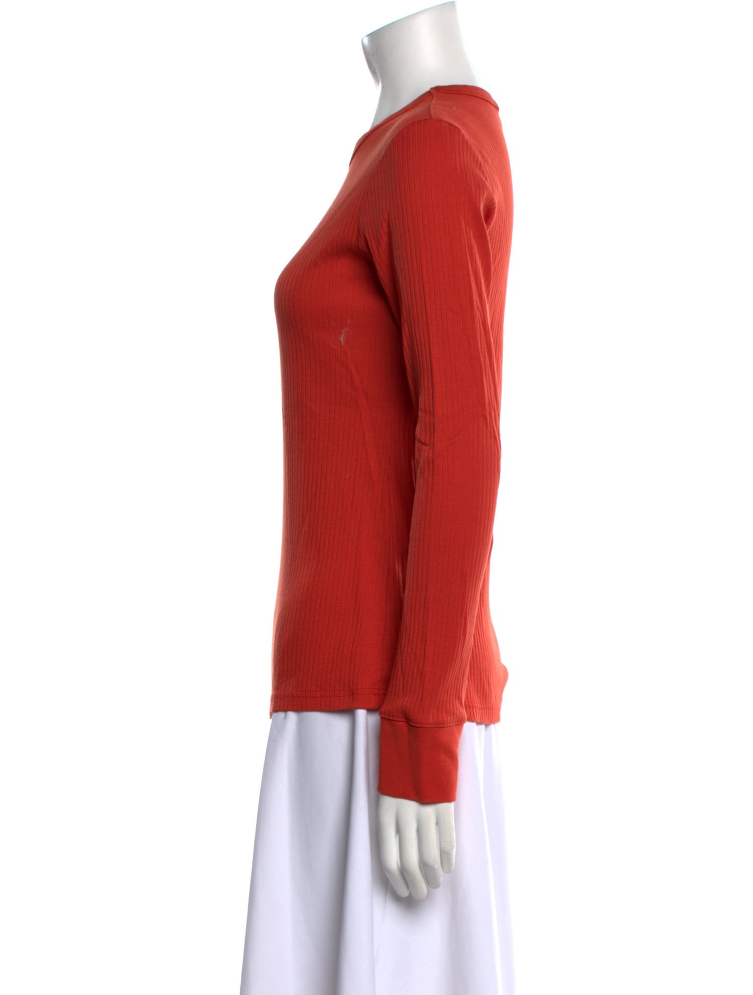 Vis A Vis Crew Neck Long Sleeve Top