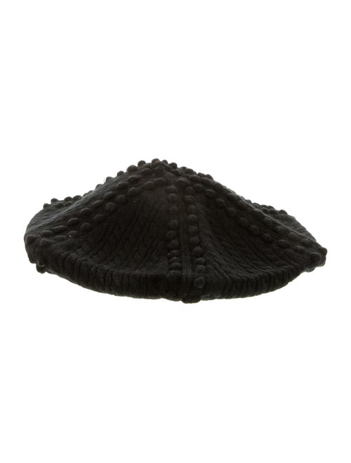 Vanessa Bruno Athé Wool Cable Knit Beret w/ Tags B