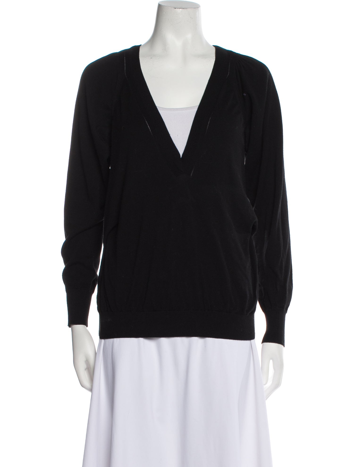 Vanessa Bruno Athé Plunge Neckline Sweater
