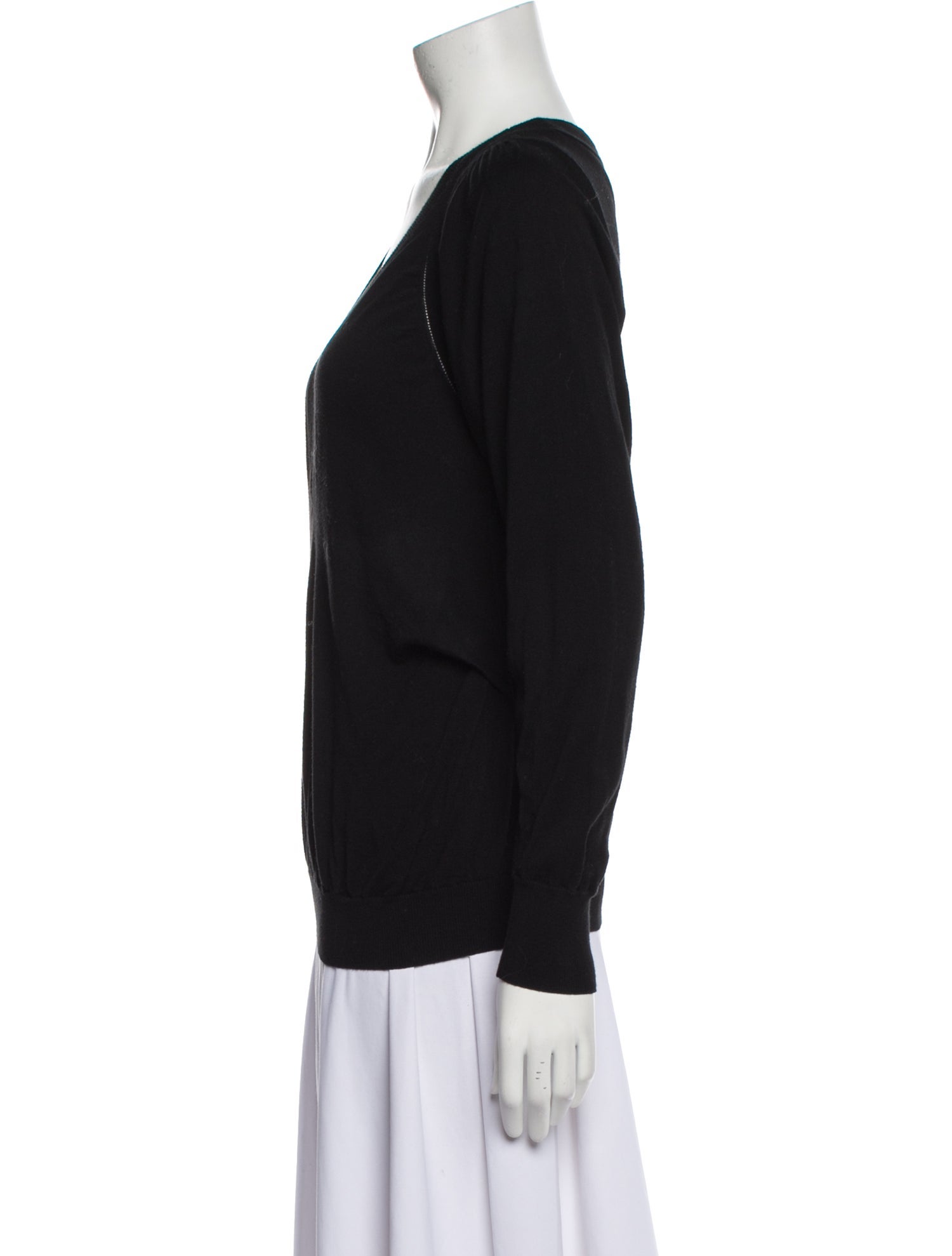 Vanessa Bruno Athé Plunge Neckline Sweater
