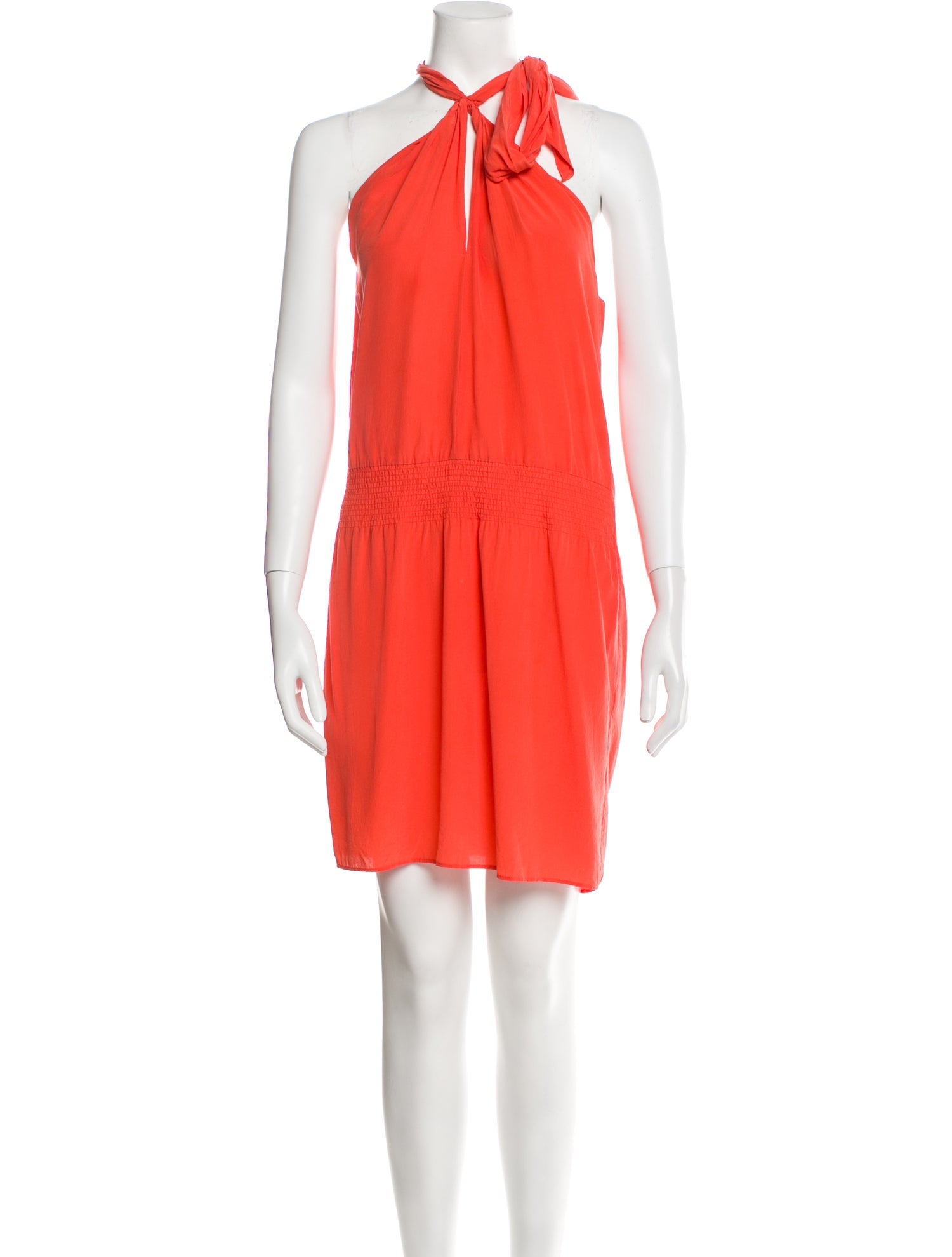 Vanessa Bruno Athé Halterneck Mini Dress