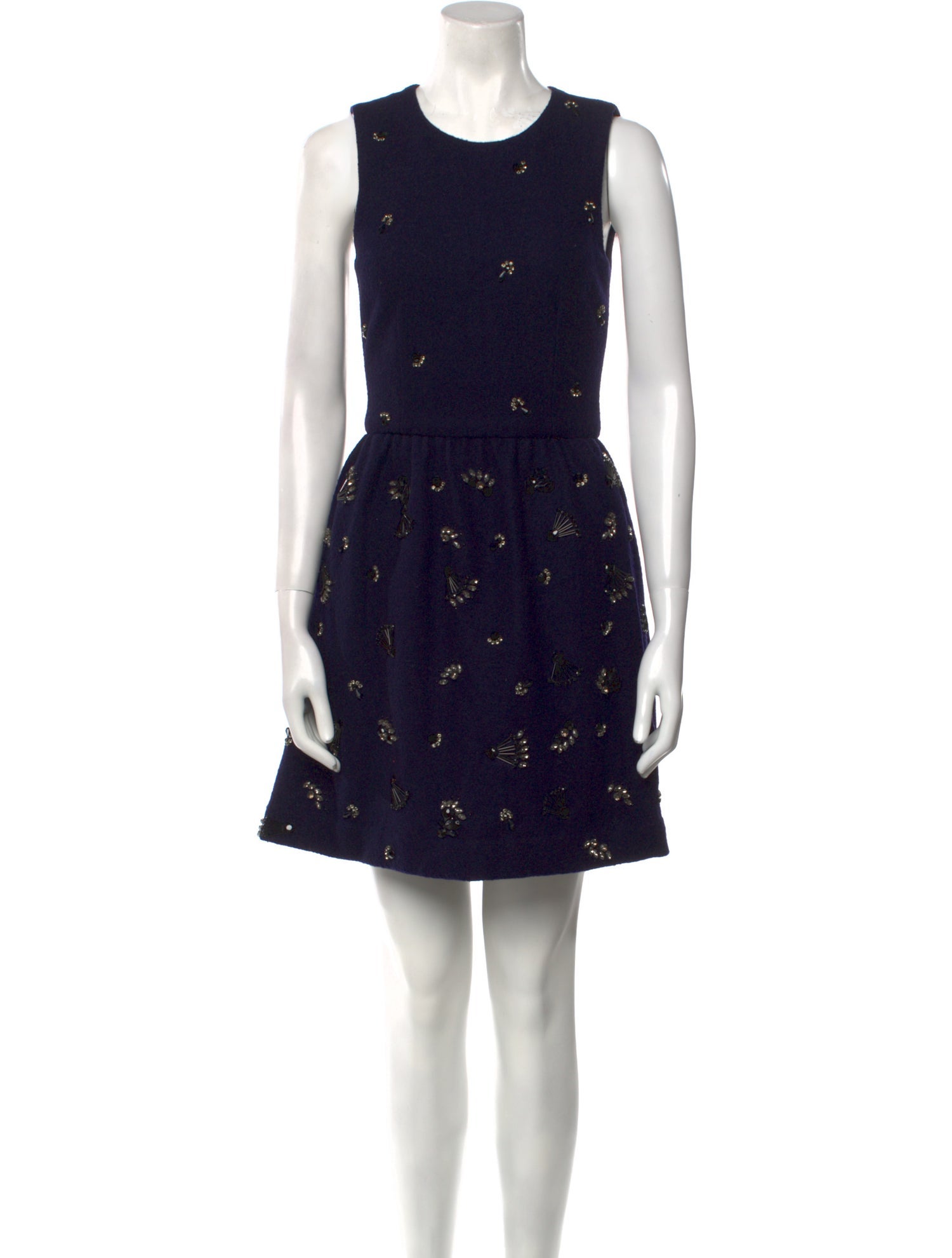 Vanessa Bruno Athé Wool Mini Dress