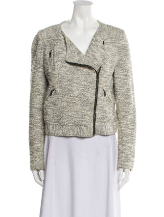 Vanessa Bruno Athé Tweed Pattern Evening Jacket