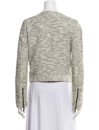 Vanessa Bruno Athé Tweed Pattern Evening Jacket