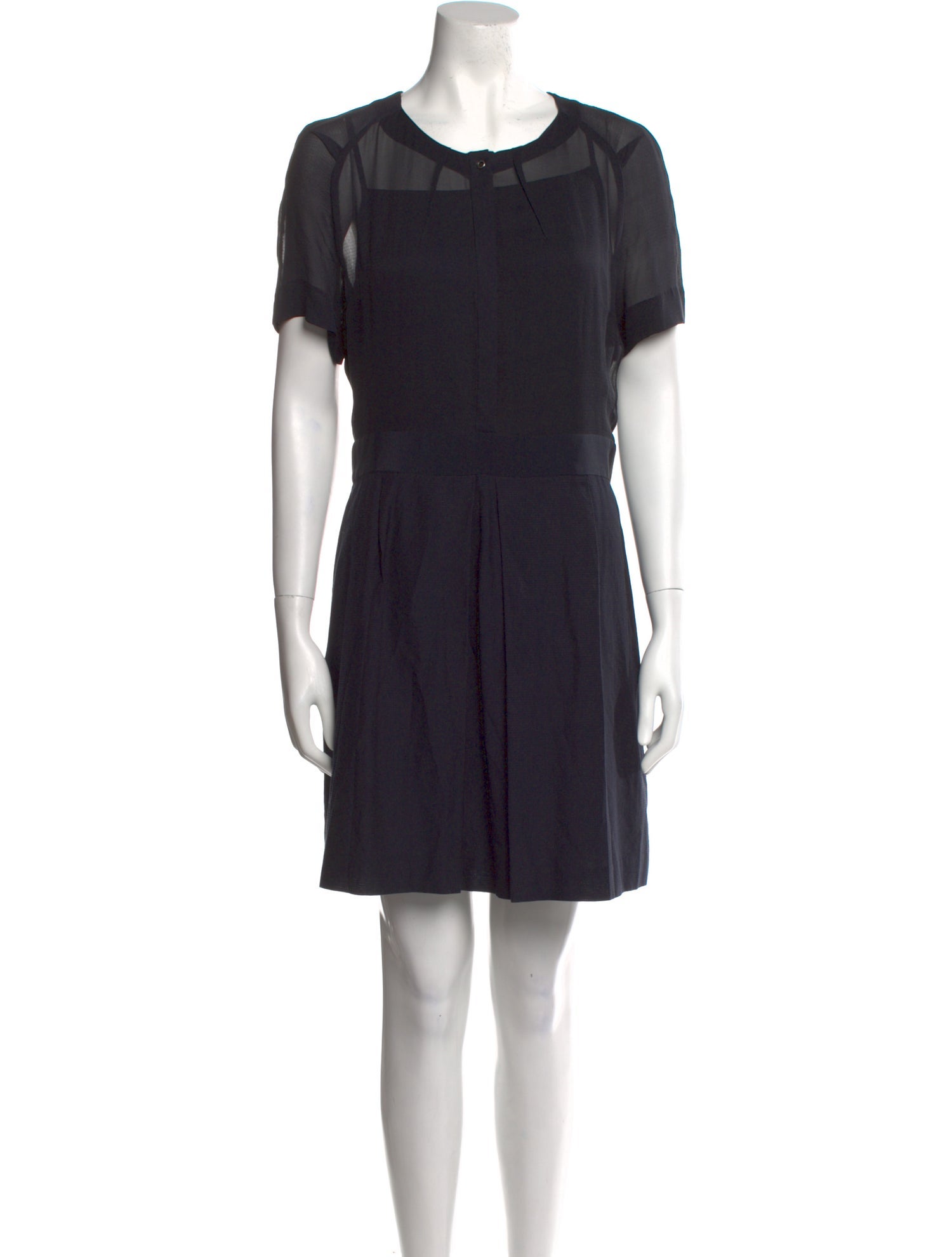 Vanessa Bruno Athé Silk Mini Dress