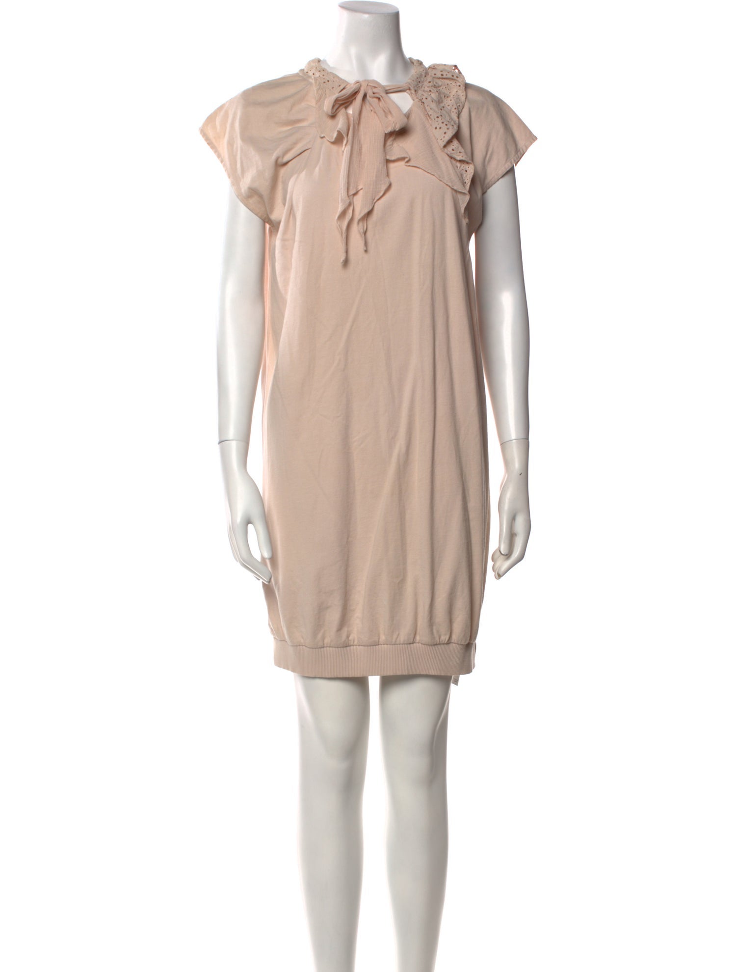 Vanessa Bruno Athé Crew Neck Mini Dress