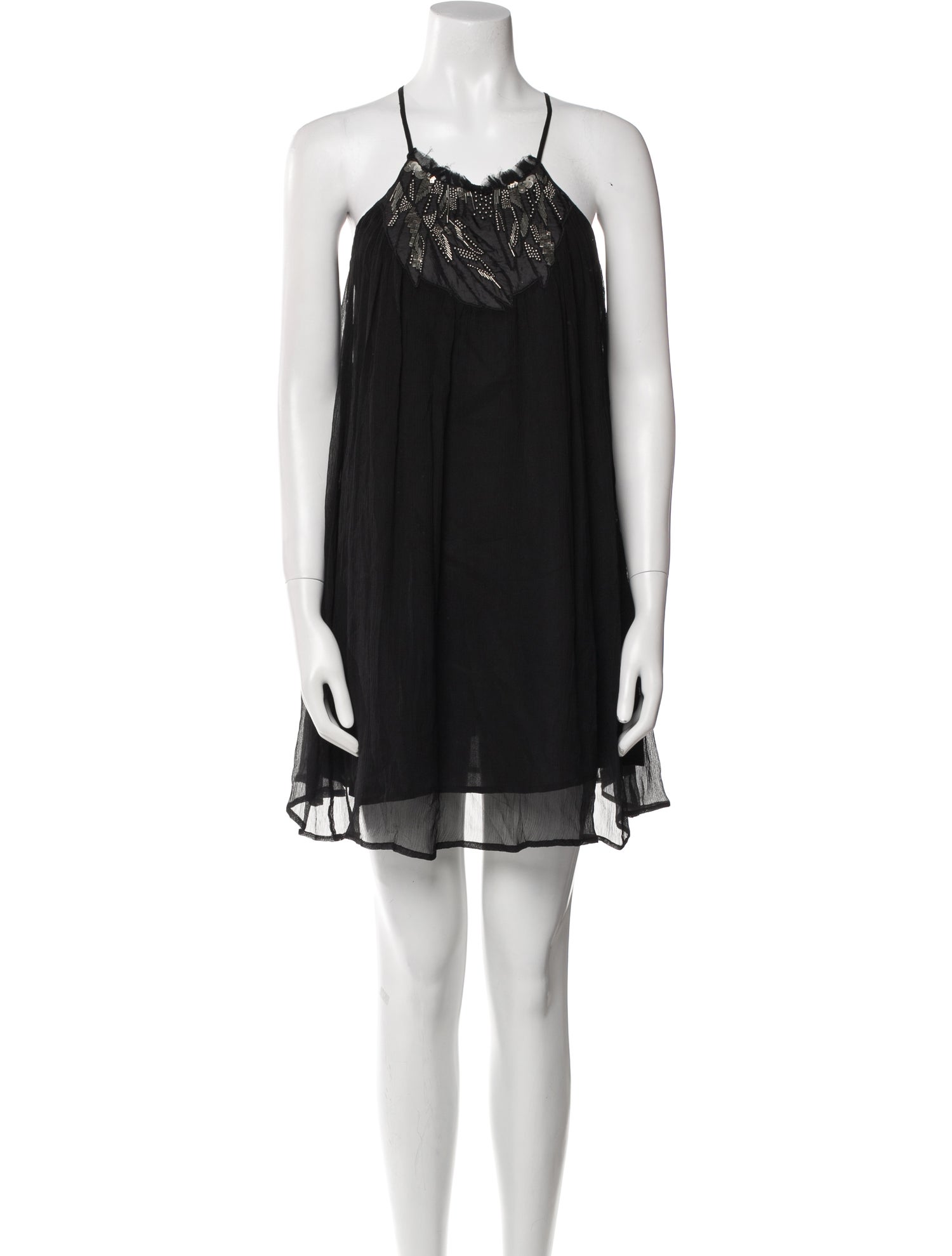 Vanessa Bruno Athé Silk Mini Dress