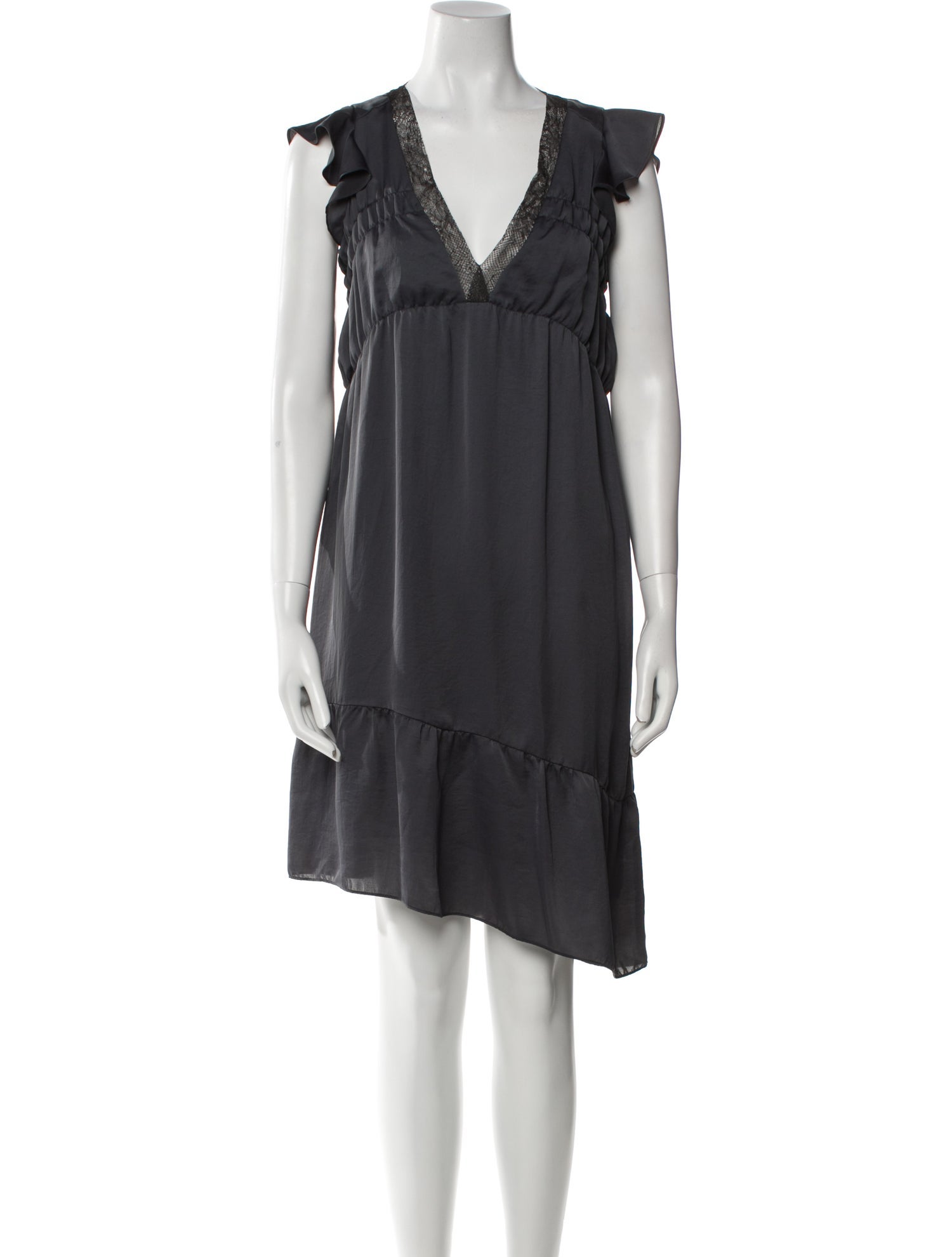 Vanessa Bruno Athé V-Neck Knee-Length Dress