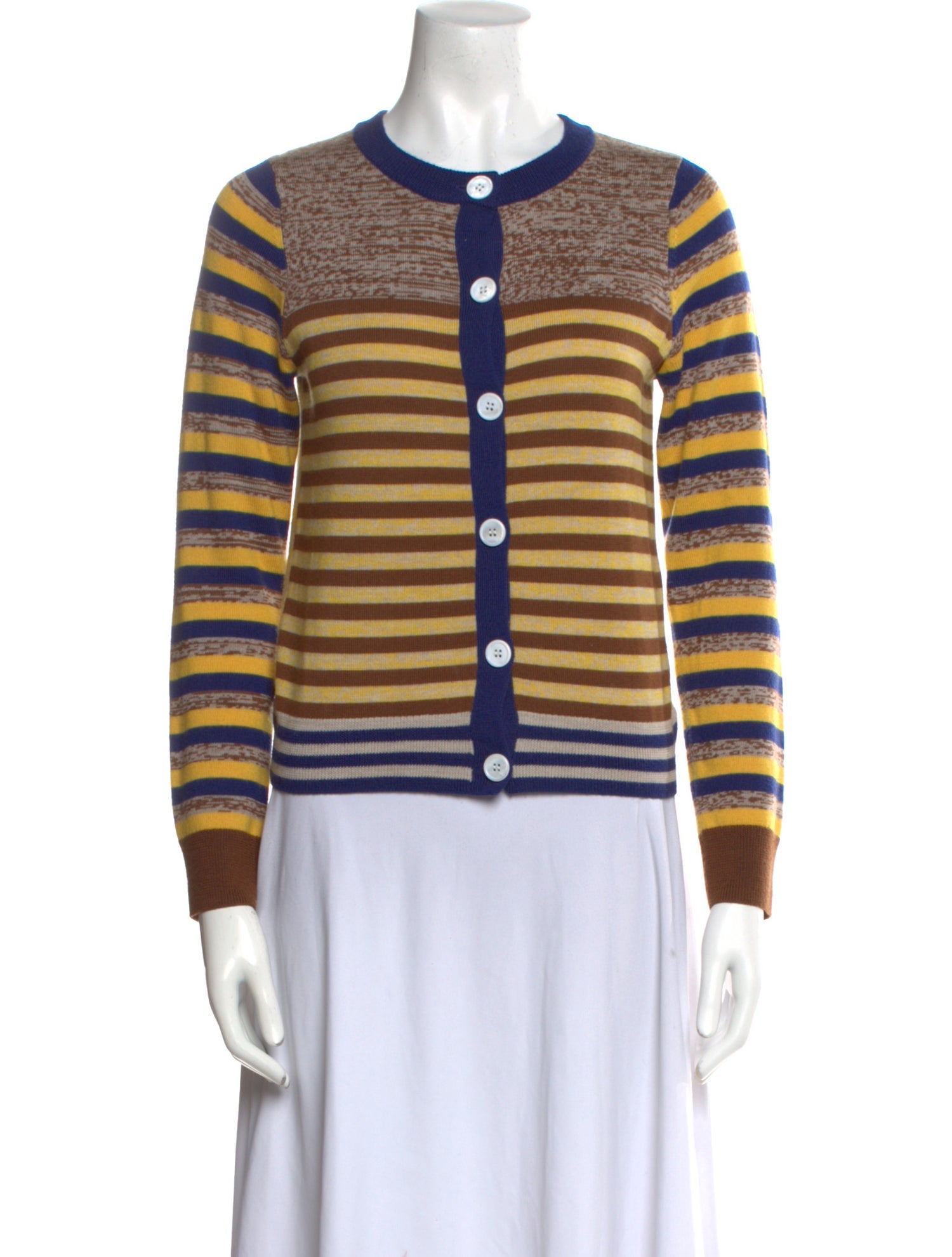 Vanessa Bruno Athé Wool Striped Sweater