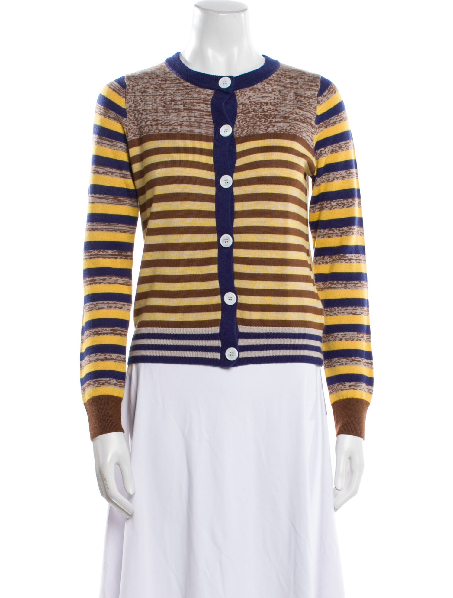 Vanessa Bruno Athé Wool Striped Sweater