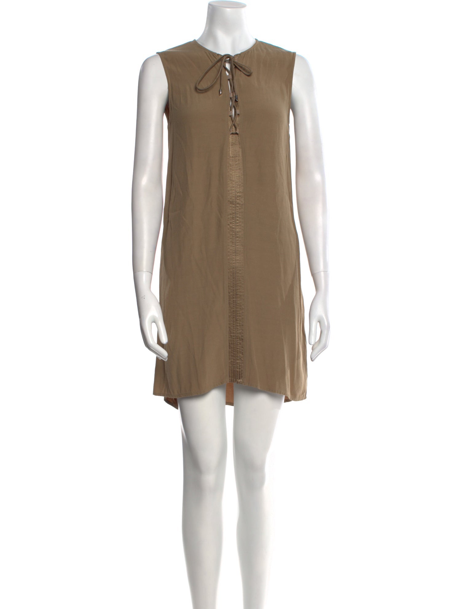 Vanessa Bruno Athé Crew Neck Mini Dress