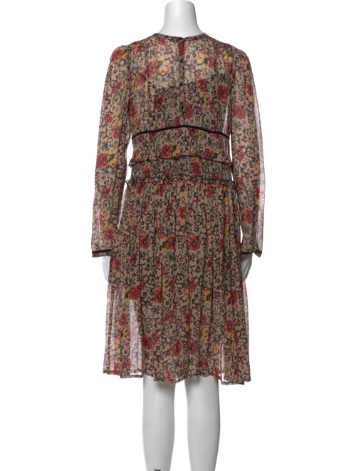 Vanessa Bruno Athé Floral Print Mini Dress