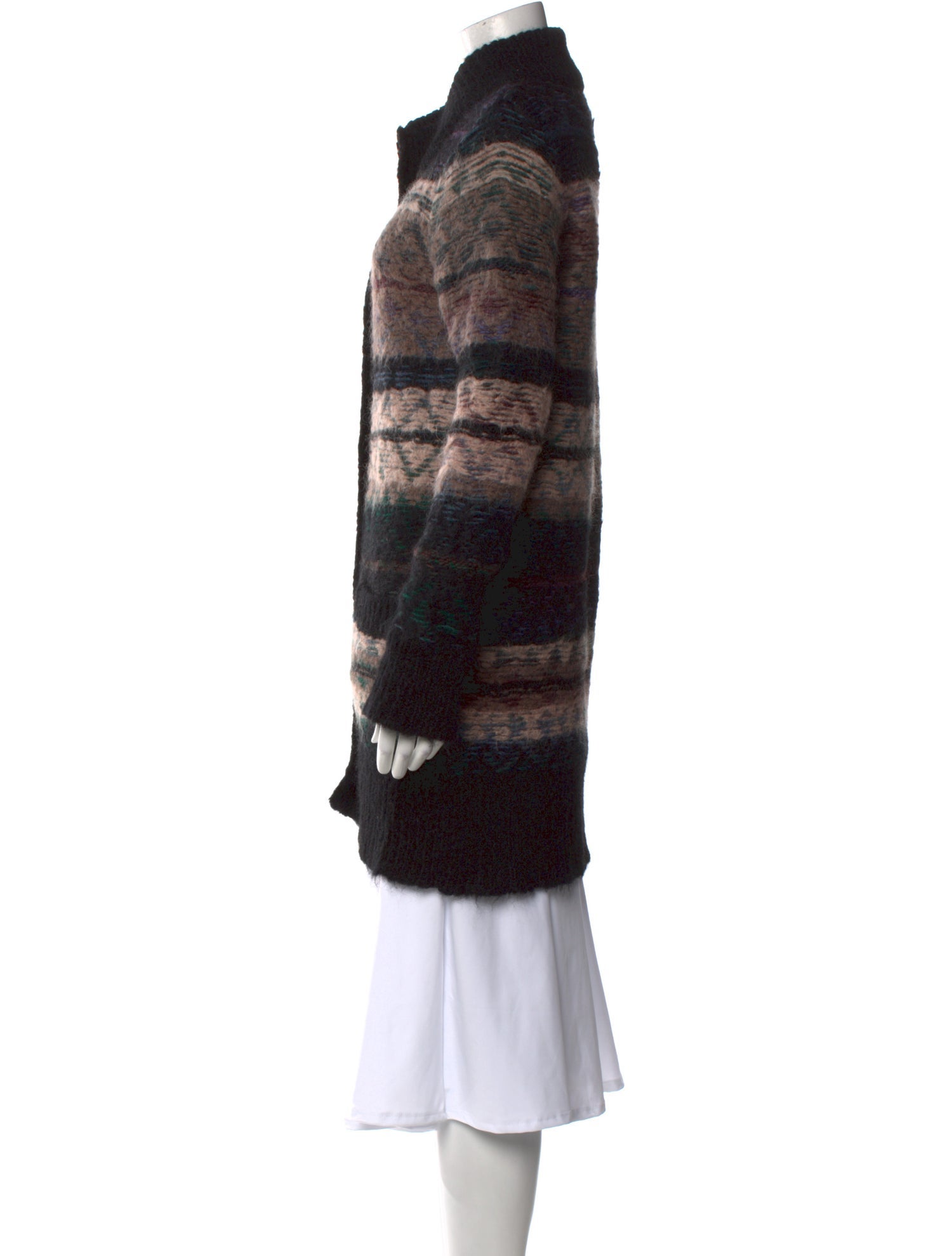 Vanessa Bruno Athé Mohair Striped Sweater