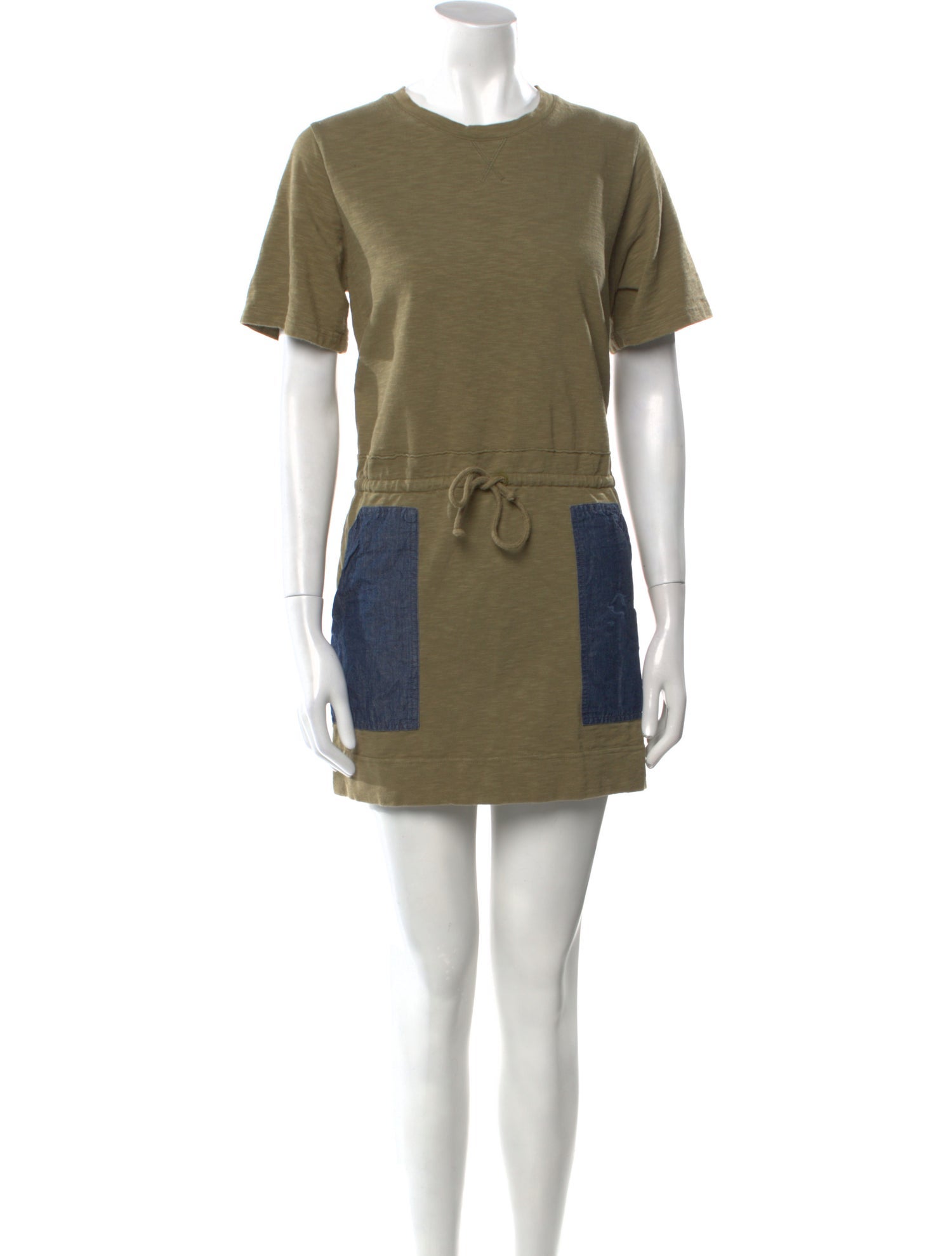 Vanessa Bruno Athé Colorblock Pattern Mini Dress