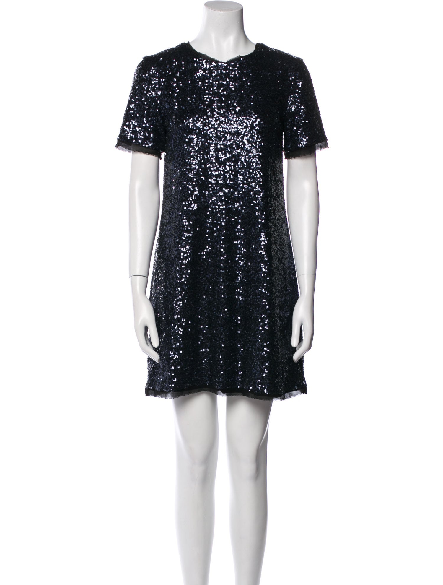 Vanessa Bruno Athé Crew Neck Mini Dress