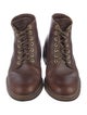 Viberg Leather Lace-Up Boots