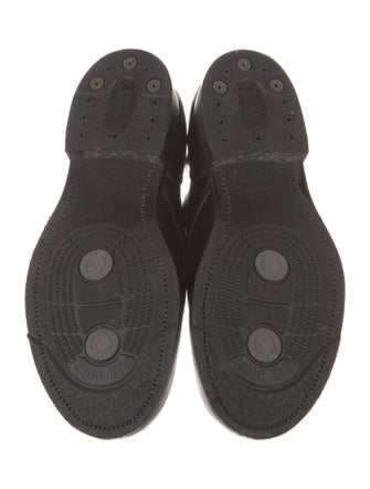 Viberg Leather Lace-Up Boots