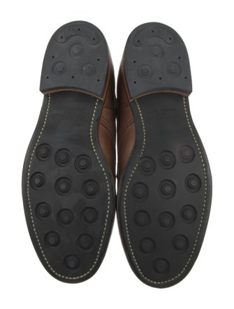 Viberg Leather Lace-Up Boots