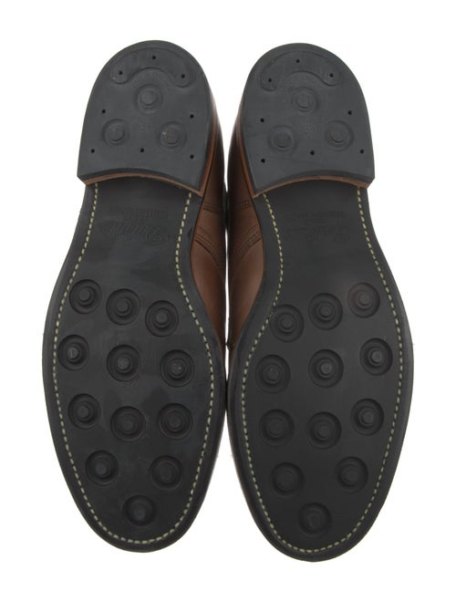 Viberg Leather Lace-Up Boots