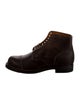 Viberg Leather Lace-Up Boots