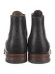 Viberg Leather Lace-Up Boots
